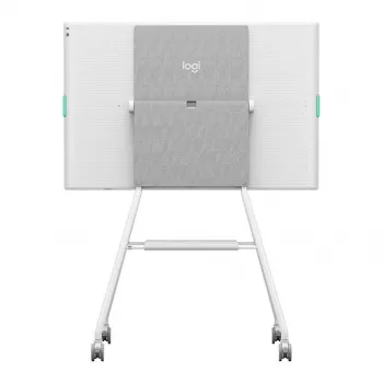 Logitech Rally Board 65 mobilus stovas 65 inch ekranams ir vaizdo konferencijų sistemoms