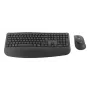 Logitech Signature Comfort Plus Combo MK880 for Business belaidė klaviatūra ir pelė, JK išdėstymas, grafitas