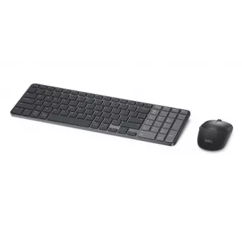 Dell Pro 7 belaidis kompaktiškas klaviatūros ir pelės rinkinys - KM746 - Estijos (QWERTY) - Titan Gray