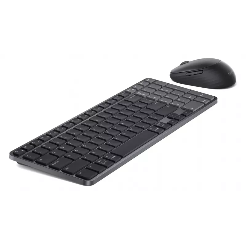 Dell Pro 7 belaidis kompaktiškas klaviatūros ir pelės rinkinys - KM746 - Estijos (QWERTY) - Titan Gray