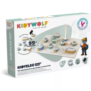 KIDYWOLF Electricity Experiment Kit 18-Pieces