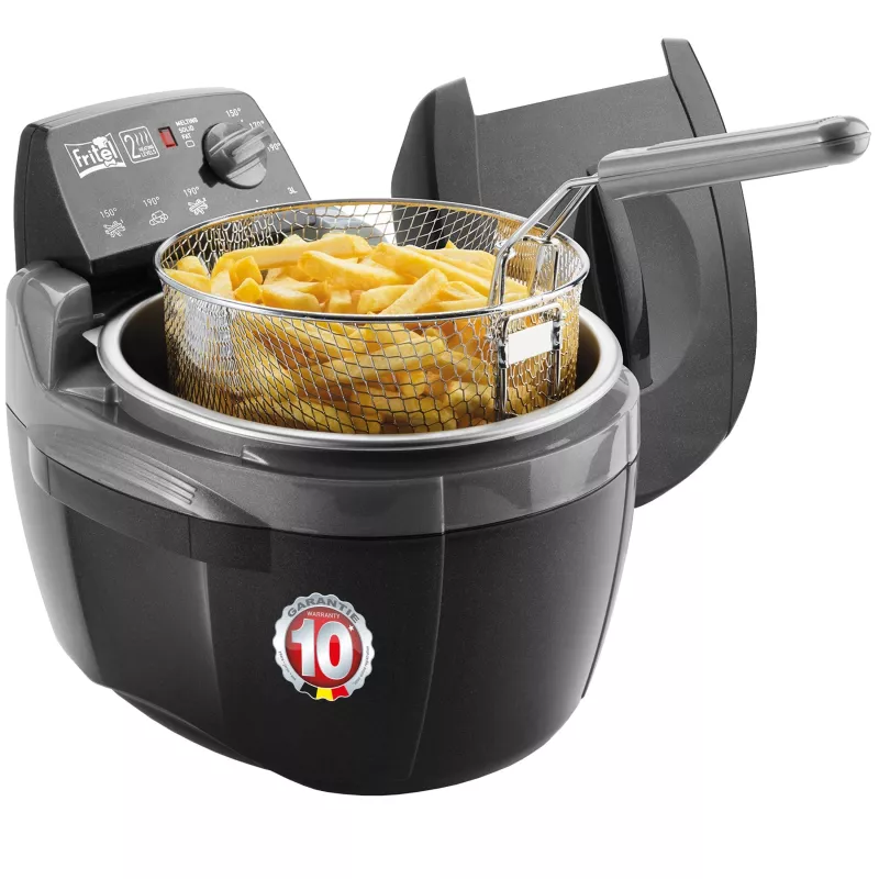 Fritel Turbo SF 4209 gruzdintuvė 3L 2,3kW nerūdijantis plienas/juoda