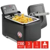 Fritel Turbo SF 4176 gruzdintuvė 3L 2,3kW nerūdijantis plienas