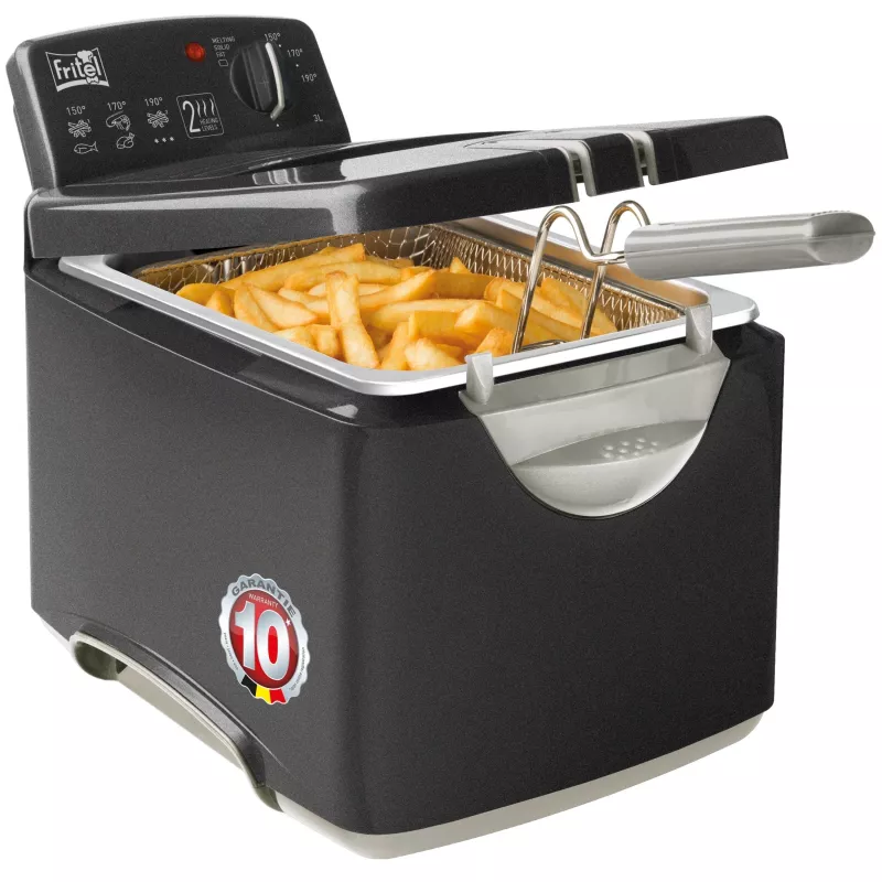 Fritel fritiūrė Turbo SF 3 litrai, nerūdijantis plienas