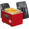 Fritel TURBO SF gruzdintuvė 3L 2200W juoda/raudona/pilka