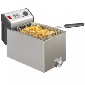 FRITEL TURBO SF Gruzdintuvė 8 Litrai 3.3kW Nerūdijantis Plienas
