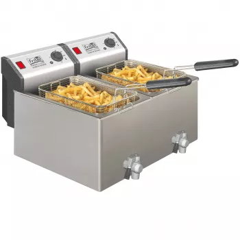 FRITEL TURBO SF gruzdintuvė 16 litrų 6.6kW nerūdijantis plienas