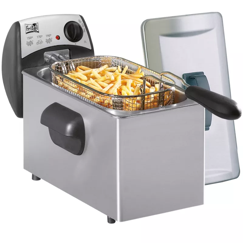 Fritel Starter elektrinė gruzdintuvė 3L 2,2kW nerūdijantis plienas