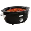 FRITEL Family Slow Cooker 5.5 Liter 210W Black/Chrome