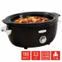 FRITEL Family Slow Cooker 3.3L 150W Black/Chrome