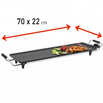 Fritel TY 1689 Teppanyaki elektrinis grilis 1800 W, liejamo aliuminio kepimo paviršius