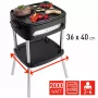 FRITEL Family BBQ 3256 elektrinis kepsnininis grilis raudonas/juodas