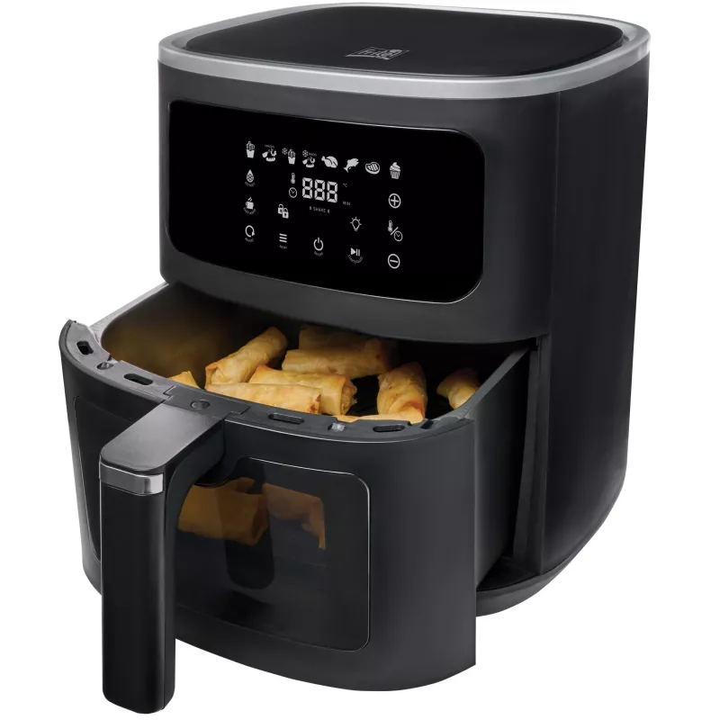 Fritel SnackTastic 7520 Oro gruzdintuvė 6L Juoda