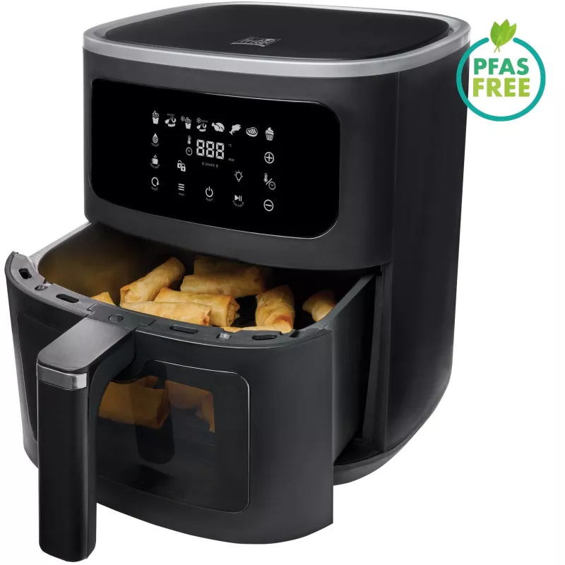 Fritel SnackTastic 7720 Oro gruzdintuvė 8 L Juoda