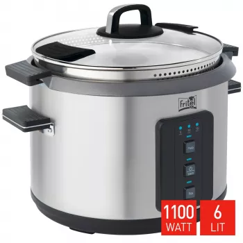 FRITEL Family RC 1377 Rice Cooker 1.1kW Stainless Steel
