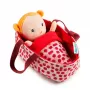 Lilliputiens Baby Doll Set Aghate su krepšeliu, drabužėliais ir antklodėle