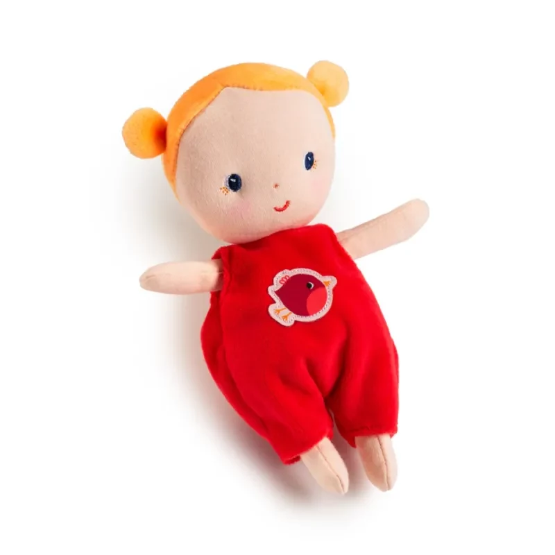 Lilliputiens Baby Doll Set Aghate su krepšeliu, drabužėliais ir antklodėle