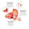 Lilliputiens Lena Baby Doll Set with Carrycot, Comforter and Milk Bottle