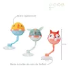 Lilliputiens Set of 3 Bath Balls with Suction Cups - Joe the Dragon 3m+
