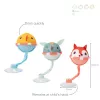 Lilliputiens Set of 3 Bath Balls with Suction Cups - Joe the Dragon 3m+