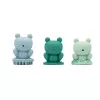 Lilliputiens Sensory Bath Toys Set 3 Frogs 9m+