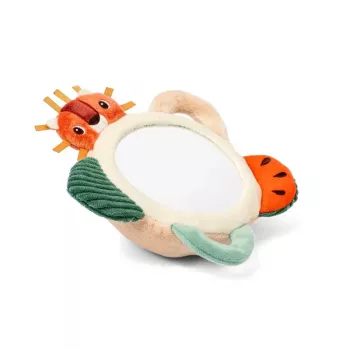 Lilliputiens Jack the Lion Sensory Activity Mirror with Handles, 3m+
