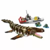 LEGO Jurassic World 76974 Misija laive ir mozasauro modelis