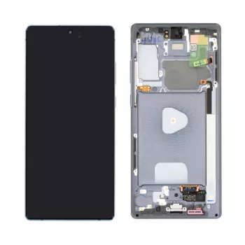 Samsung priekinio LCD ekrano mazgas pilkas, skirtas Galaxy Note20 N981 (GH82-23495A)
