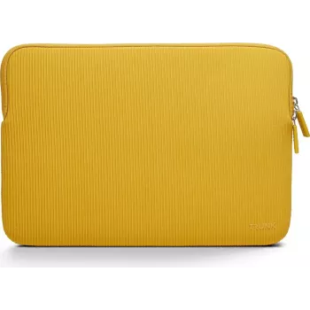 Trunk Ribbed Velvet Laptop Sleeve, skirta MacBook Pro 14 colių (Saulėgrąžų spalva)