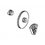 Xerox Tray Gear Kit (604K20541) – originali OEM popieriaus padavimo krumpliaračių komplektacija, skirta WorkCentre ir Phaser serijoms
