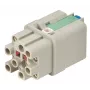 HARTING Han Q12-F-QL moteriškas įdėklas, 12 kontaktų, Quick-Lock prijungimas, 1,5 mm²