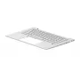 HP Originali klaviatūra nešiojamam kompiuteriui su foniniu apšvietimu, vokiškas QWERTZ išdėstymas, juoda, skirta EliteBook 840 G5/G6, ZBook 15u G5/G6