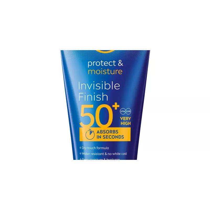 NIVEA Sun Invisible Finish Moisturising Sun Lotion SPF50+ 150ml