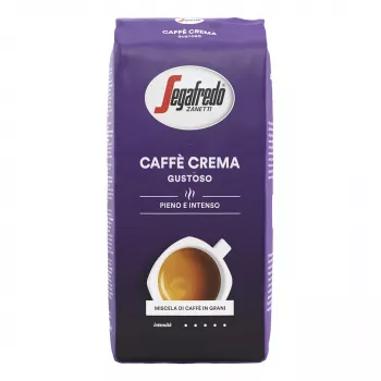 Segafredo Caffè Crema Gustoso kavos pupelės 1000g