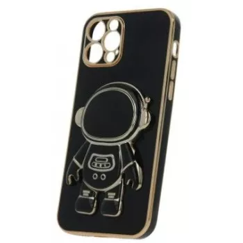 iLike Samsung Galaxy A34 5G Astronaut Case - Skaidrus dangtelis su astronautų grafika, TPU nugarėlė su kojelė