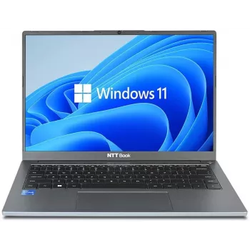 NETATMO NTT® Book B14IP 14.0 Nešiojamas Kompiuteris - Intel Core i5-1235U, 8GB RAM, 256GB SSD, Windows 11 Home