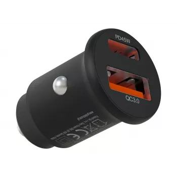 BLOW automobilinis įkroviklis G50B USB-A USB-C 45W
