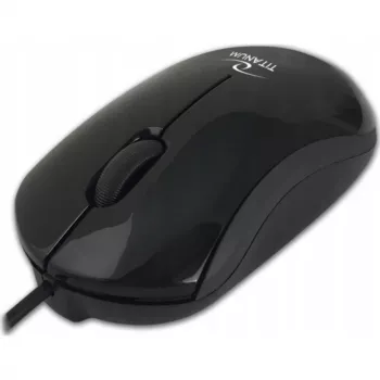 ESPERANZA TM125K Titanium Wired Mouse (Juoda)