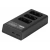 Newell CD-USB-C Triple Channel Battery Charger for Sony NP-FW50
