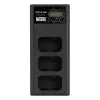 Newell CD-USB-C Triple Channel Battery Charger for Sony NP-FW50