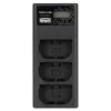 Newell CD-USB-C Triple-Channel Įkroviklis Canon LP-E6 Baterijoms