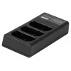 Newell CD-USB-C Triple-Channel Įkroviklis Canon LP-E6 Baterijoms