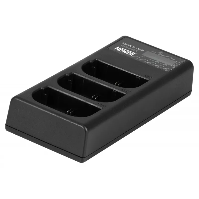 Newell CD-USB-C Triple-Channel Įkroviklis Canon LP-E6 Baterijoms