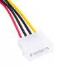 Akyga AK-CA-17 Molex į SATA maitinimo adapterio kabelis, 15 cm