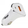 Akyga AK-CH-07 Automobilinis kroviklis 12/24V 18W USB-A Quick Charge 3.0 5-12V / 1.5-3A Baltas