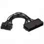 Akyga AK-CA-77 maitinimo adapterio laidas ATX 24 kontaktų (lizdas) į Lenovo 14 kontaktų (kištukas), 10 cm