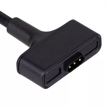 Akyga AK-SW-23 magnetinis USB įkrovimo kabelis Fitbit Ionic, 1 m, juodas