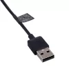 Akyga AK-SW-30 magnetinis įkrovimo kabelis Amazfit Cor A1702, USB-A, 1 m, juodas
