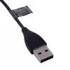 Akyga AK-SW-35 įkrovimo kabelis Fitbit Alta HR, USB-A, 1 m, juodas