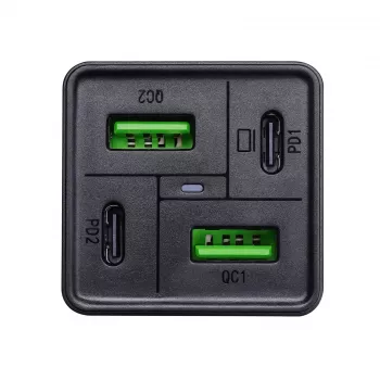 Akyga Charge Brick AK-CH-17 65W 2x USB-A + 2x USB-C QC4+ PD 5-20V / 1.5-3.25A